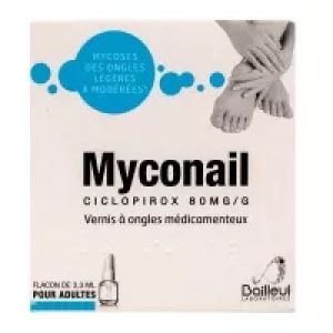 Myconail 80mg/g Vern Ongl3.3ml