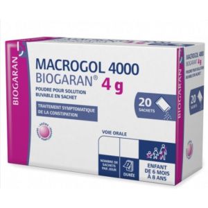 Macrogol 4000 Bga 4G Buv Sac20