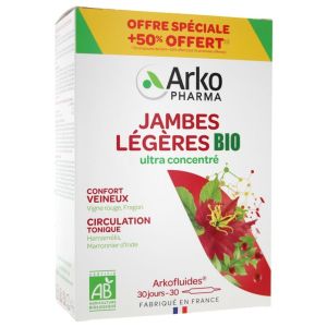 Arkofluide - Organic Light Legs - 30 vials