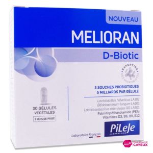 Melioran D-Biotic 30 capsules