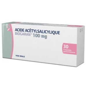Acide Acetyl.bga 100Mg Cpr 30