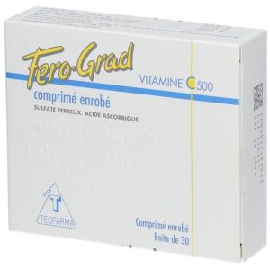 Ferograd Lp Vit C 105mg/500mgcpr Fl/30