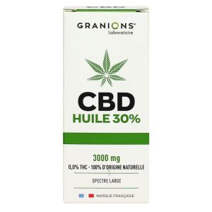 Granions Cbd Huile 30 Flacon 10 Ml