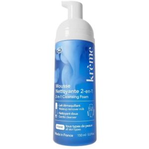 Kreme Mousse Nettoyante 2En1 150Ml