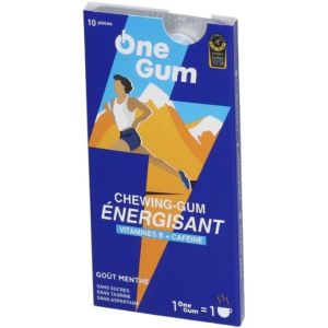 One Gum Chewing-Gum Energisant Cafeine