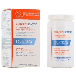 Ducray Anacaps Reactiv Cure 90Cp New