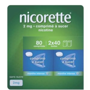 Nicorette 2Mg Cpr Sucer Bt80