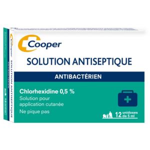 Chlorhexidine Cooper 12 Uni