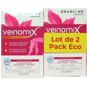 Granions Veinomix 2X60Cprnon Delottable