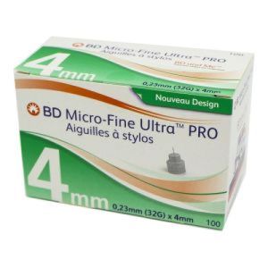 Bd Microfine 4 mm B/100