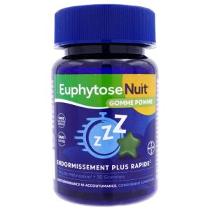 Euphytose Nuit Gomme Pomme 30