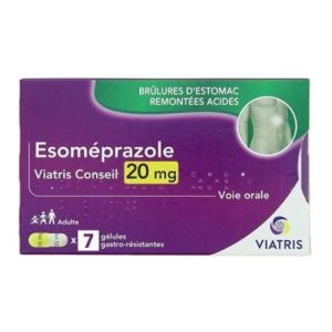 Esomeprazole Myc 20mg Gelu Bt7