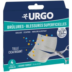 Urgo Pans Brulur Tulle Gd Format /6