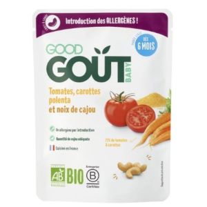 Good Gout Ecrase Polenta Tomate 190G