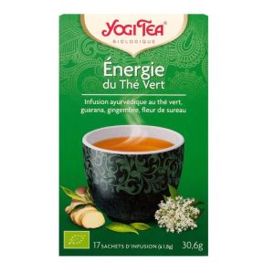 Green tea energy infusion - 17 sachets