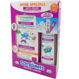 Puressent Poux Coffret Schtroumpfs