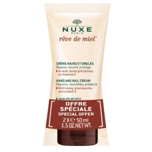 Nuxe Reve De Miel Cr Mains/Ongles 2X50Ml