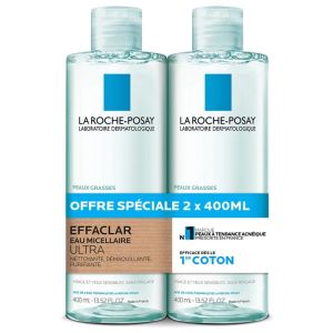 Effaclar Eau Micel 2X400Ml 10