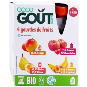 Good Gout Variety Fruits 4X120G 1Er Fruit