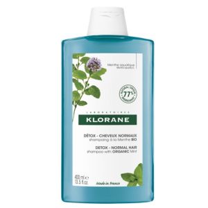 Klorane Shamp Detox Menthe Bio 400Ml