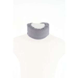 Gibaud - Flexible C1 collar with protective cover - Gray - size 2 - height 7.5cm