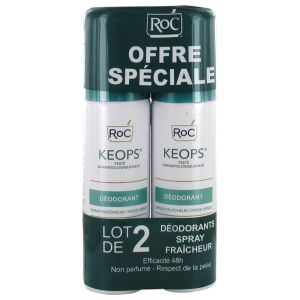 Keops Freshness Deodorant Spray 2 x 100ml