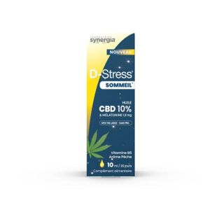 Dstress Sommeil Hle Cbd 10 Fl Pipe 10Ml