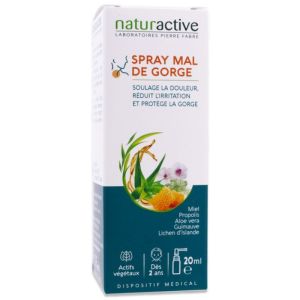Naturactive Spray Mal De Gorge 20Ml
