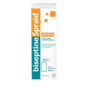 Biseptine Spray antiseptic spray 50ml