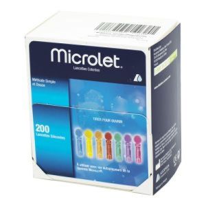 Microlet Lancet Color Silic200
