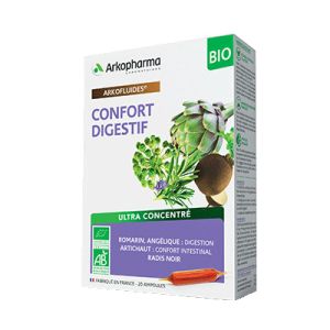 Arkofluids - ORGANIC digestive comfort - 20 vials
