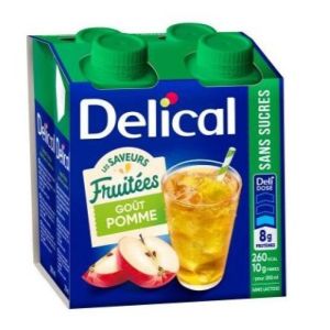 Delical Boiss Frss Pomme Tetra 4X200Ml