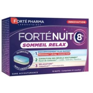 Forte Nuit 8H Sommeil Relax 15Cp