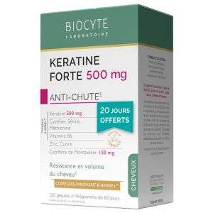 Biocyte Pack Keratine Forte 500 Gelu120