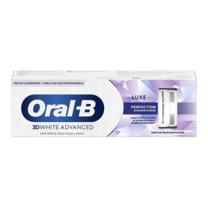 Oral B 3D White Advance Luxe Perfect 75Ml