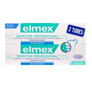 Sensitive pro whitening toothpaste 2x75ml
