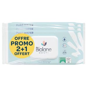Biolane Lingette Pure Water Lotx3