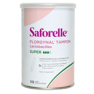 Florgynal Tampon Bte 9 Tamp Compact Super