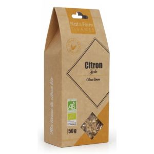 Natampform Tisanes Zeste De Citron Bio 50G
