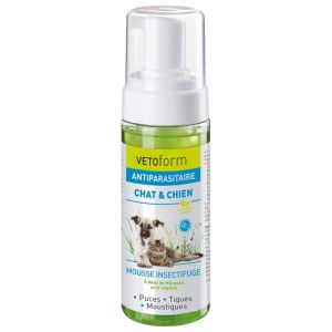 Vetoform foam insect repellent cat & dog 150 ml