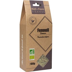 Natampform Tisane Fenouil Semence Bio 100G
