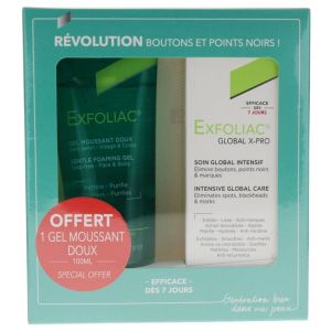 Exfoliac Coffret Global X Pro  Gel Mouss