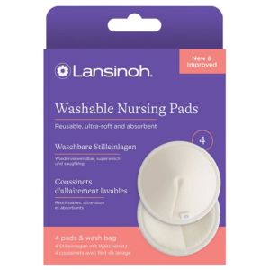 Lansinoh Coussinet Lavable Bte 4