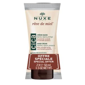 Nuxe Reve De Miel Creme Mains Cica 2X50Ml