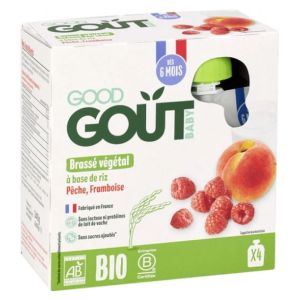 Good Gout Brasse Riz Peche Framboise