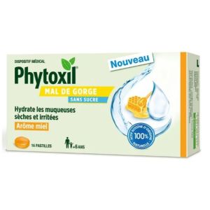 Phytoxil Mal De Gorge Arome Miel/16