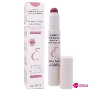 Embryolisse Baum Coul Stick 3En1 Rose Nud