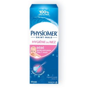 Physiomer Baby Micro-diffusion - Nasal spray 100% Seawater - 115ml
