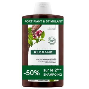 Klorane Shamp Quinine Bio 2X400Ml