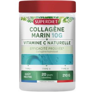 Superdietcollagene Marin  Vit C Pot 210G